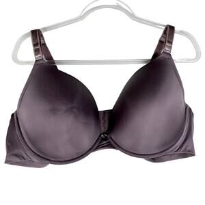 Torrid Curve Bra Full Coverage 50C Gray Lightly Padded Underwire